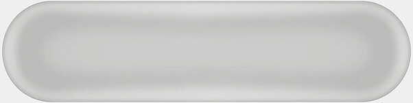 Oval Grey Brillo 7,5x30 cm